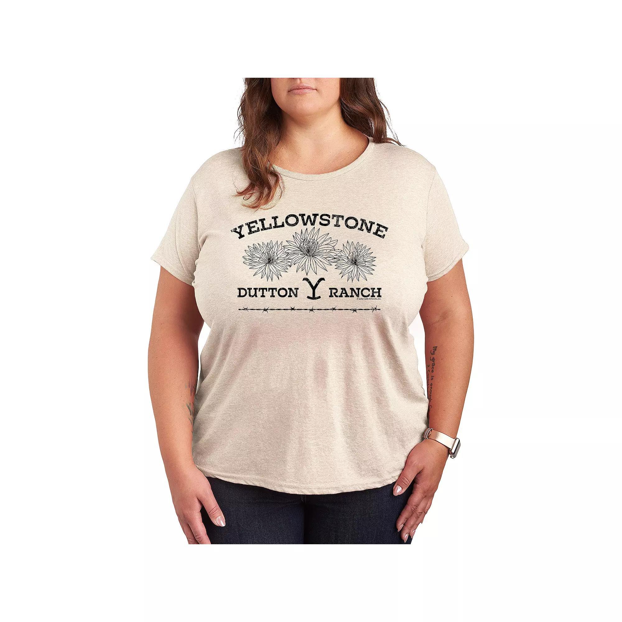 Plus Yellowstone Wildflowers Graphic Tee, Women's,  Product Image