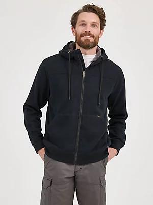 Men's Water Resistant Hooded Sherpa Jacket | Men's Jackets & Outerwear | Lee® Product Image