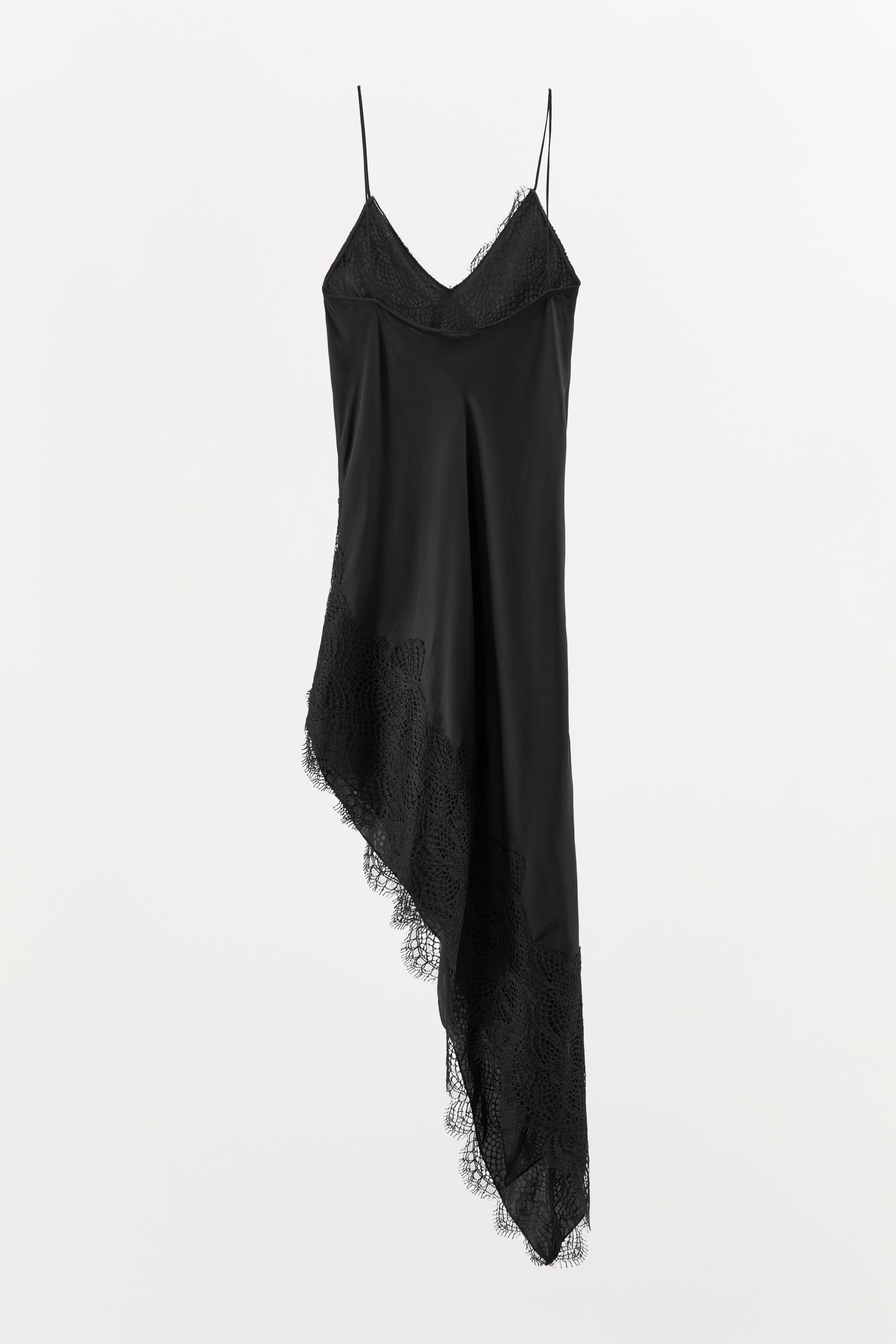 ASYMMETRIC LACE DRESS Product Image