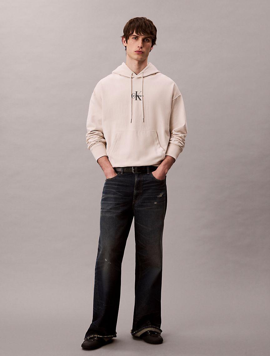 Monogram Logo Premium Fleece Hoodie Product Image