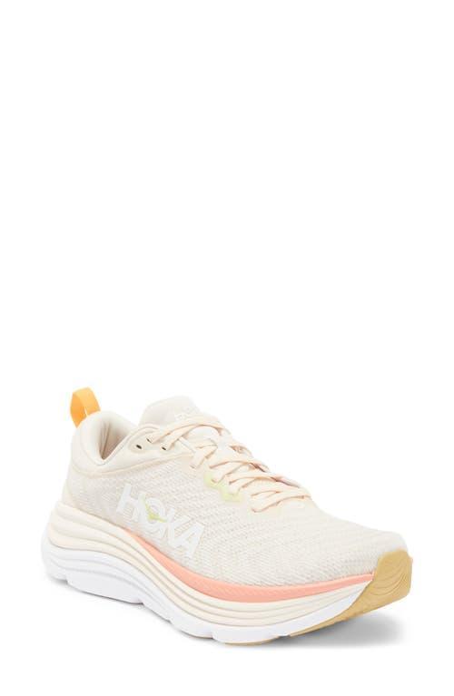 Hoka Women's Gaviota 5 (Vanilla/Eggnog) Women's Shoes Product Image