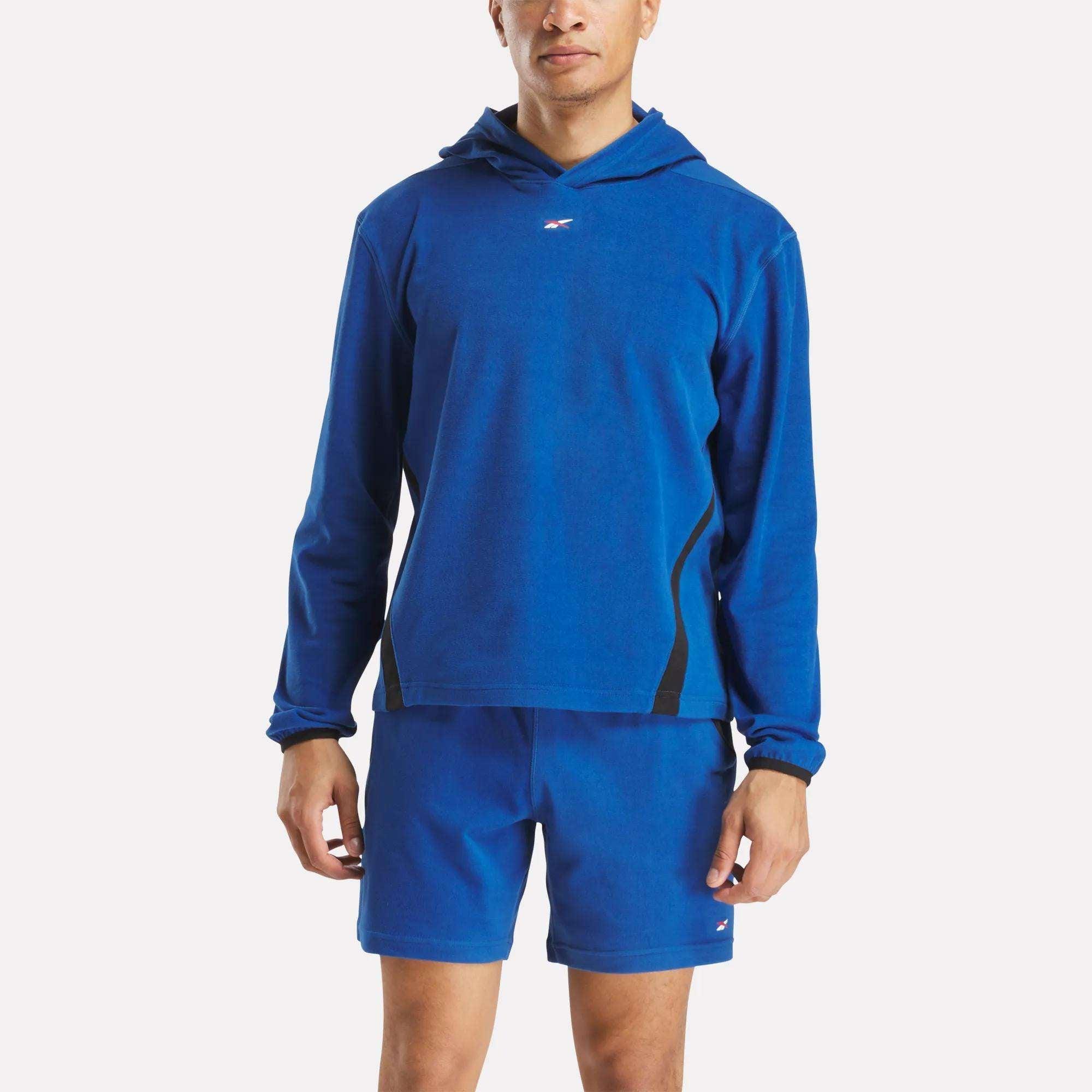 Men's Fleece Hoodie Male Product Image