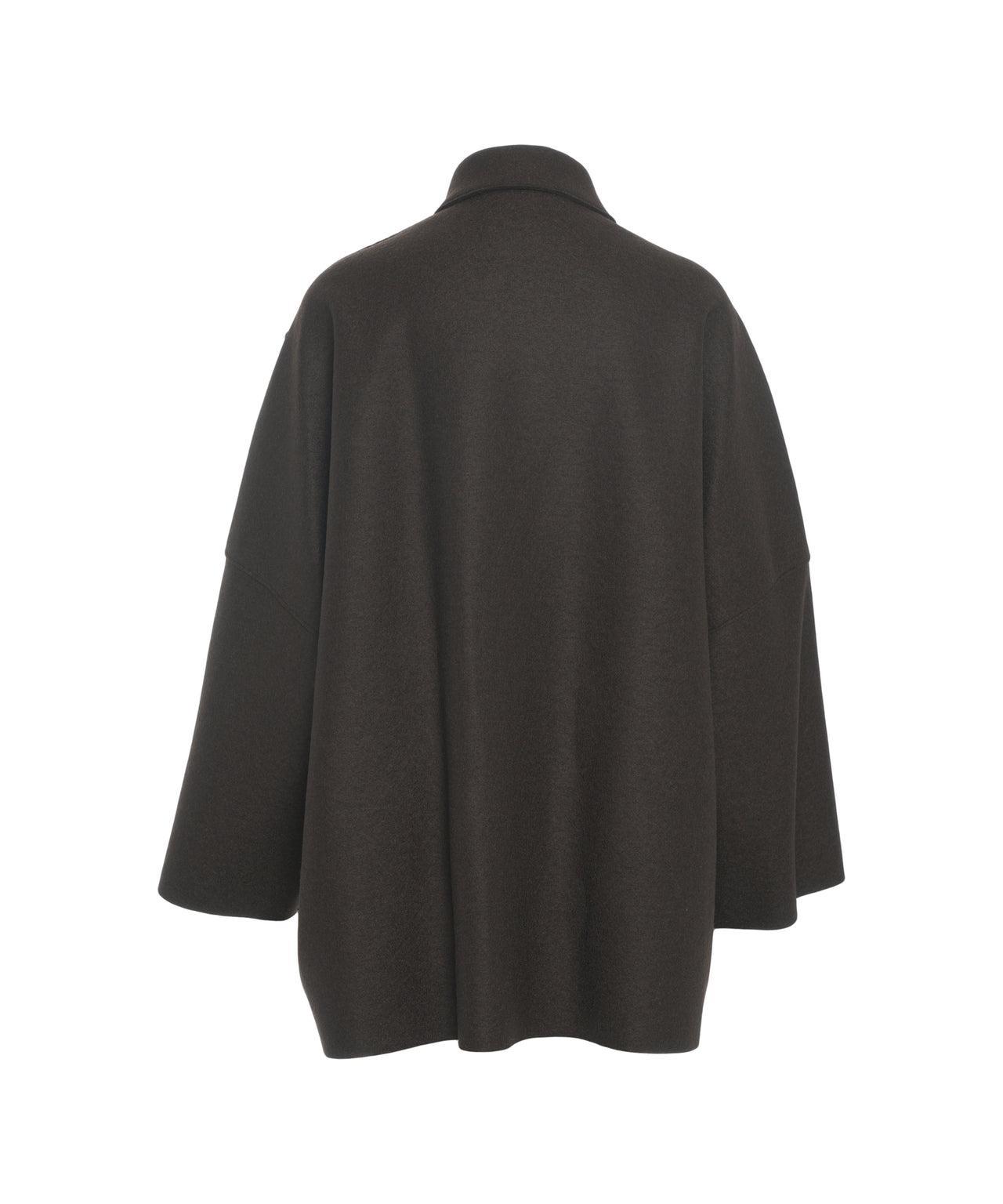 Virgin wool oversize jacket Product Image