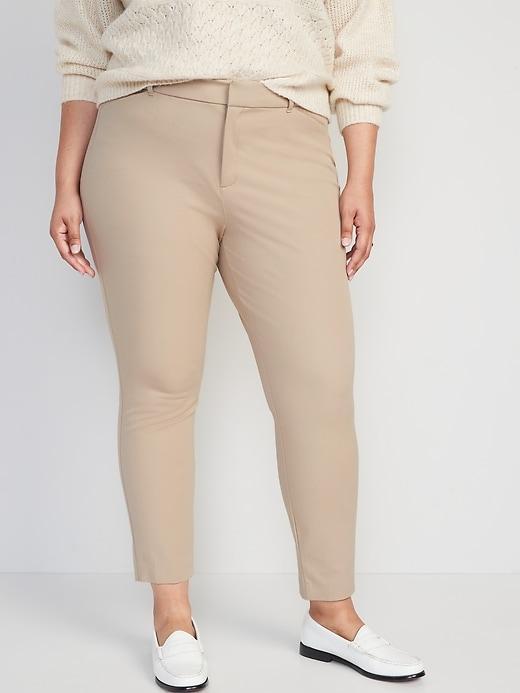 High-Waisted Pixie Skinny Ankle Pants Product Image