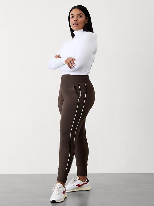 Venice High Rise Track Stripe Jogger Product Image