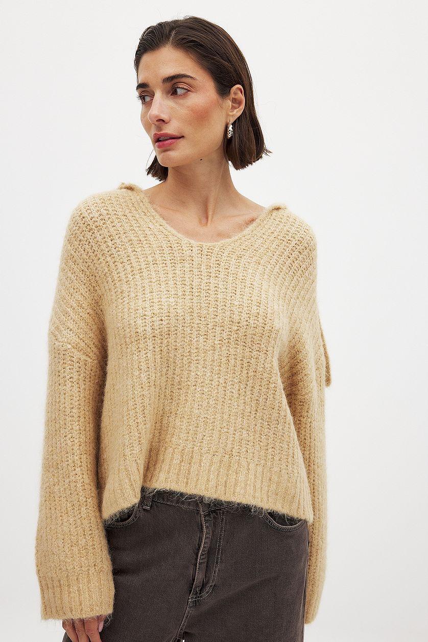 Knitted Oversized Sweater Product Image