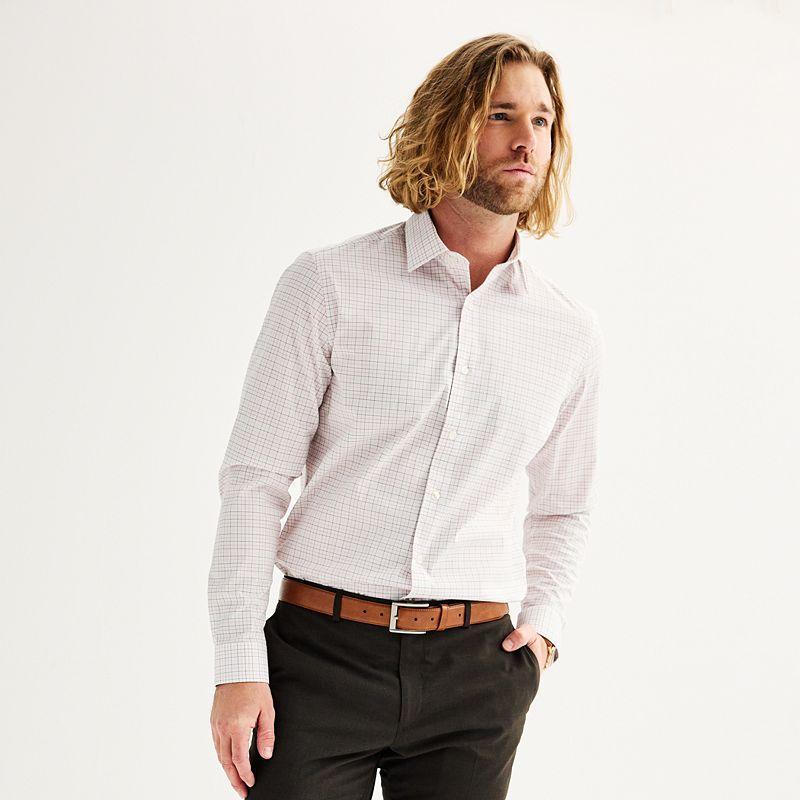Mens Apt. 9 Premier Flex Regular-Fit Dress Shirt Product Image