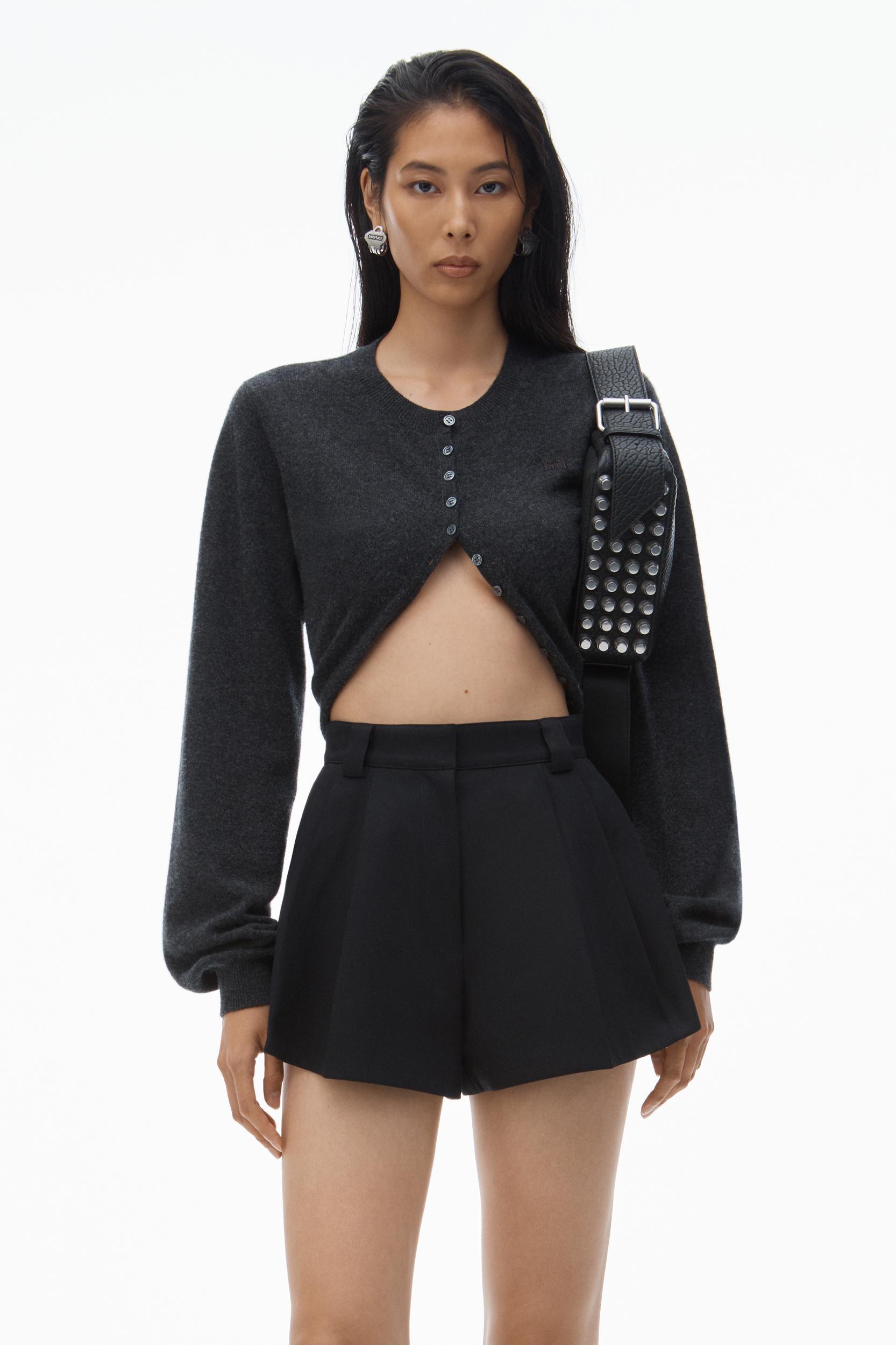 High-waist Flared Shorts Product Image