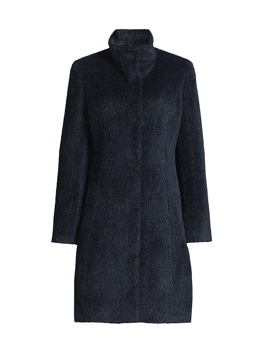 Womens Wool-Blend Coat Product Image