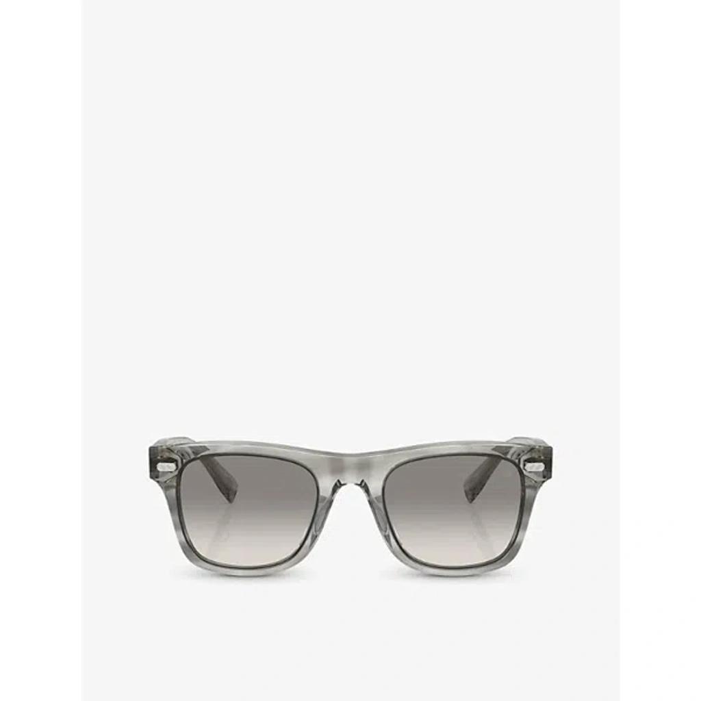 PRADA Womens Brown Pr A09s Butterfly-frame Tortoiseshell Acetate Sunglasses In Briar Tortoise Product Image