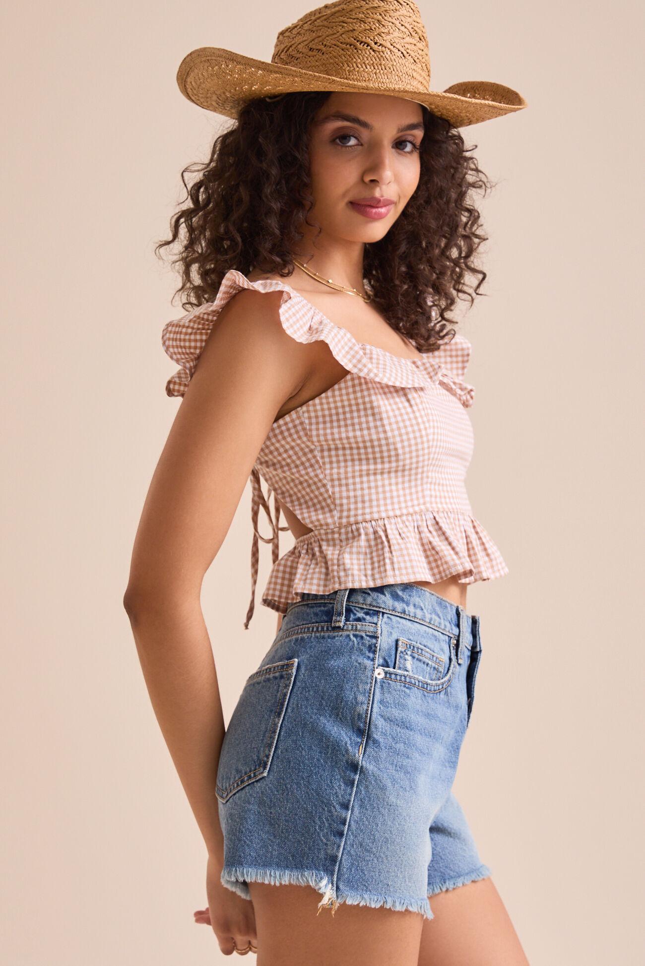 Sophia Ruffle Tank Product Image