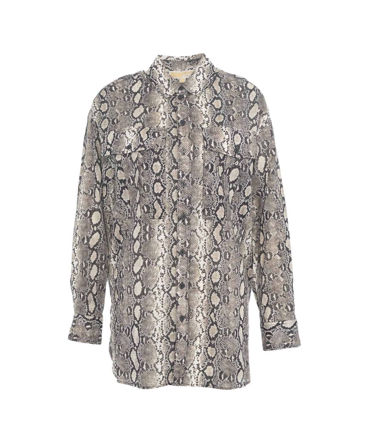 Blouse with animal-print Product Image