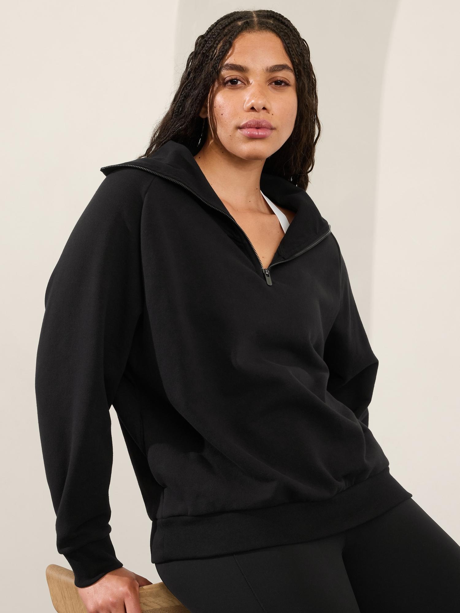 Forever Fleece Relaxed 1/4 Zip Sweatshirt Product Image