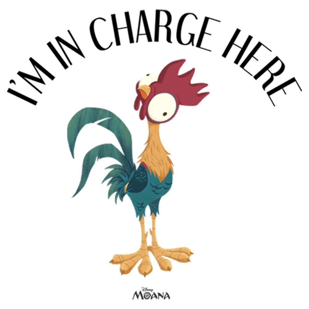 Big & Tall Disney Moana Heihei I'm In Charge Here Tee, Men's, Size: XXL Tall, White Product Image