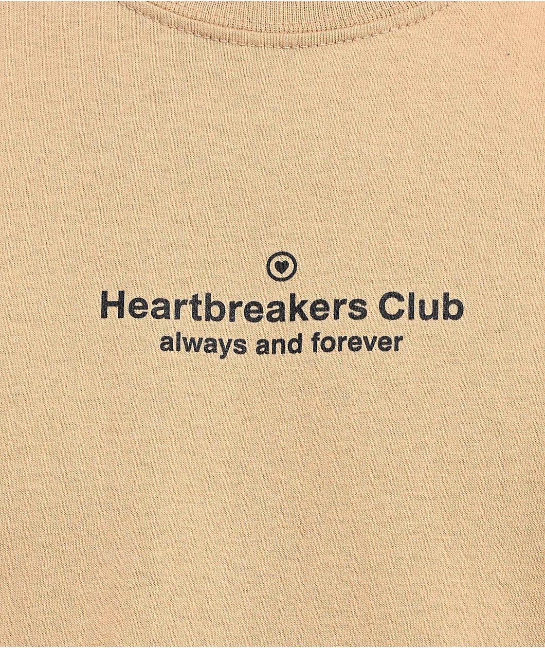 Heartbreakers Club Always Tan T-Shirt Product Image