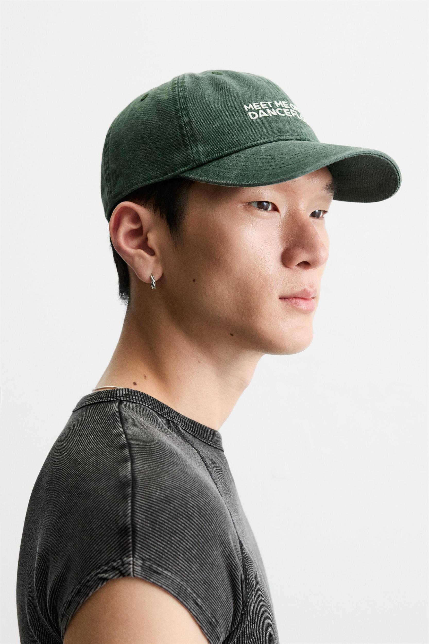 EMBROIDERED WASHED CAP Product Image
