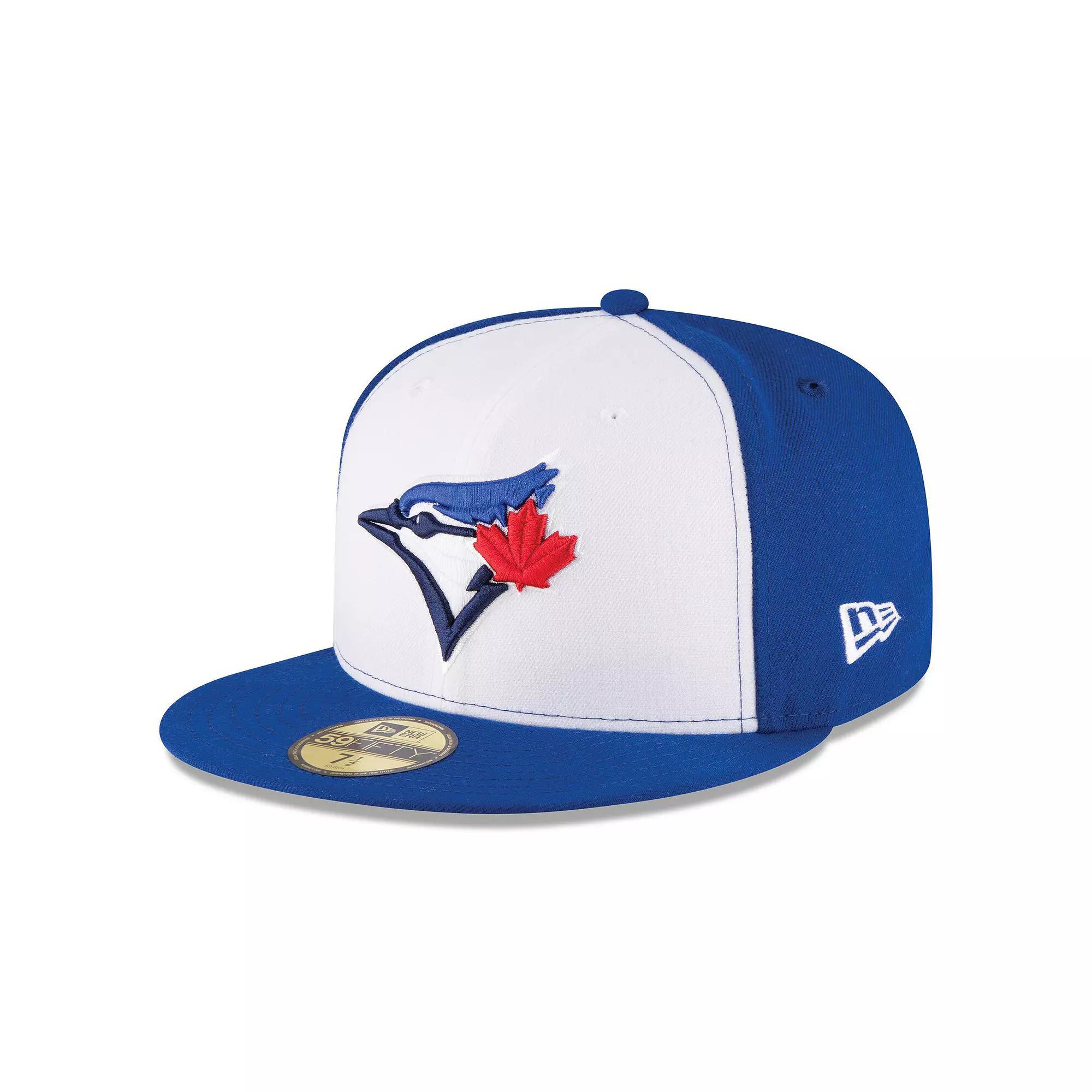 Mens New Era White/Royal Toronto Blue Jays 2017 Authentic Collection On-Field 59FIFTY Fitted Hat Product Image