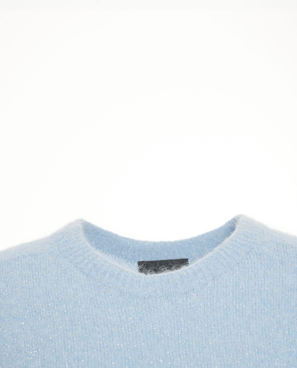 Pullover with puff sleeves Product Image
