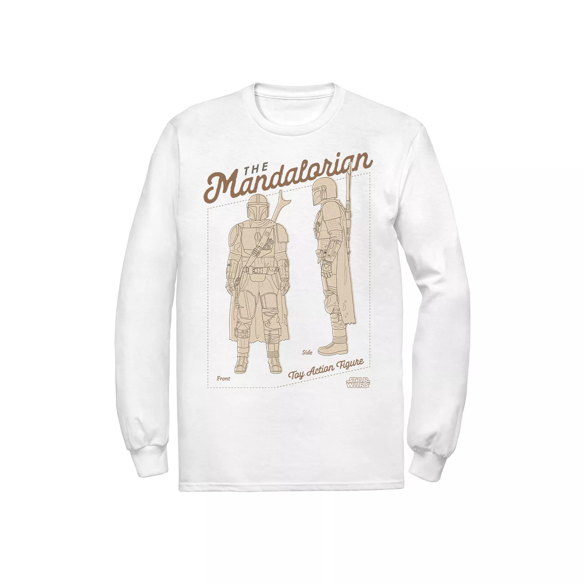 Men's Star Wars The Mandalorian Toy Action Figure Tee,  Product Image
