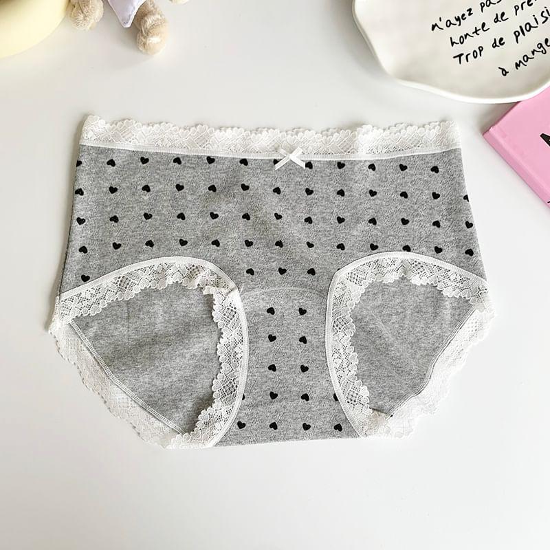 Heart Pattern Panty Product Image