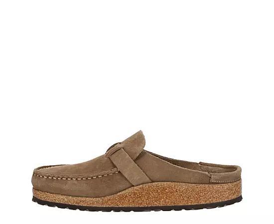 Birkenstock Womens Buckley Suede Buckle Clogs Product Image