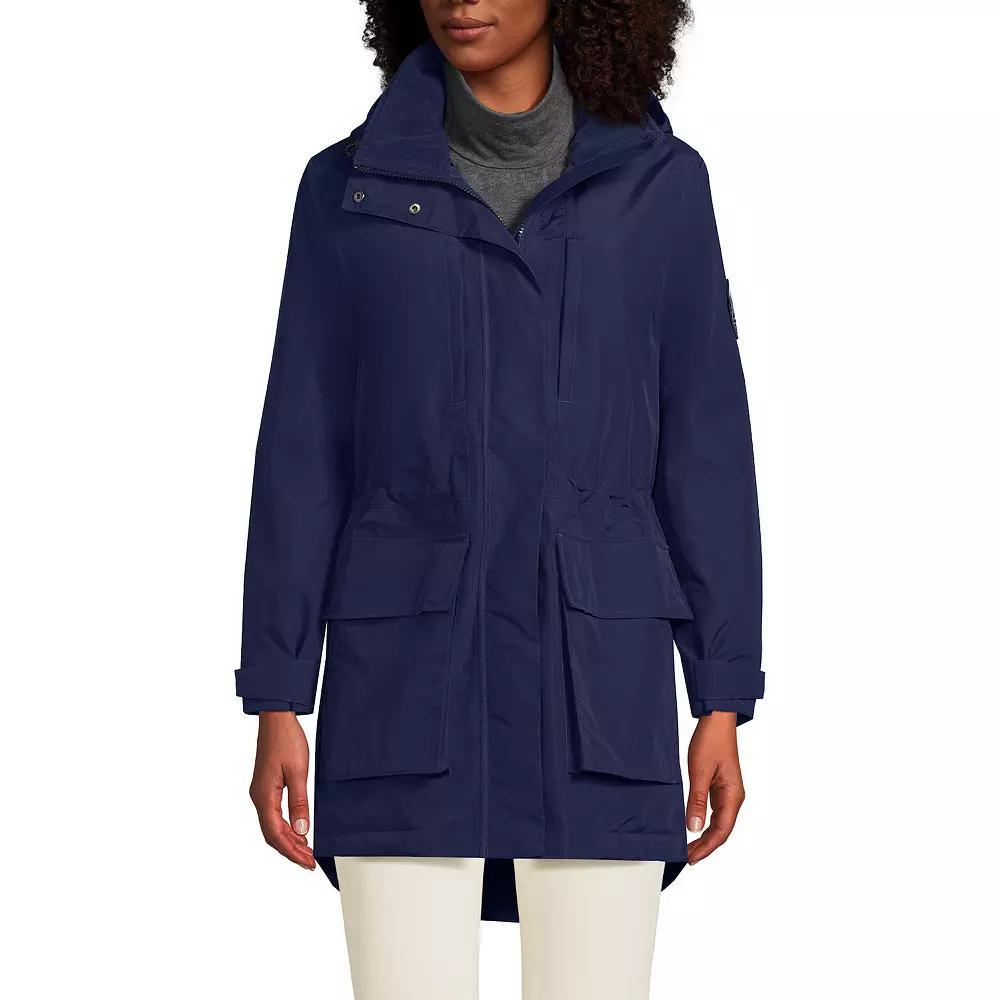 Petite Lands' End Squall Waterproof Insulated Parka, Women's,  Product Image