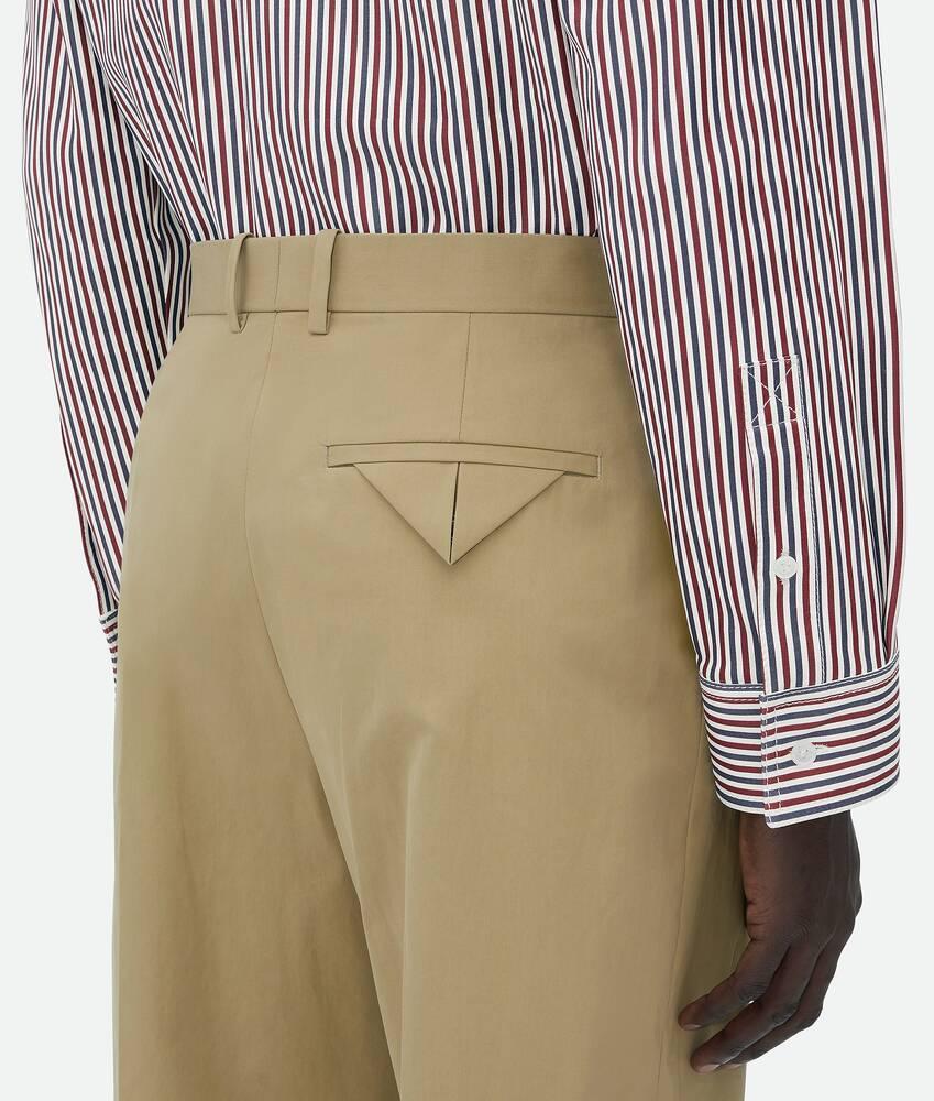 Men's Light Cotton Twill Trousers in Flint Product Image