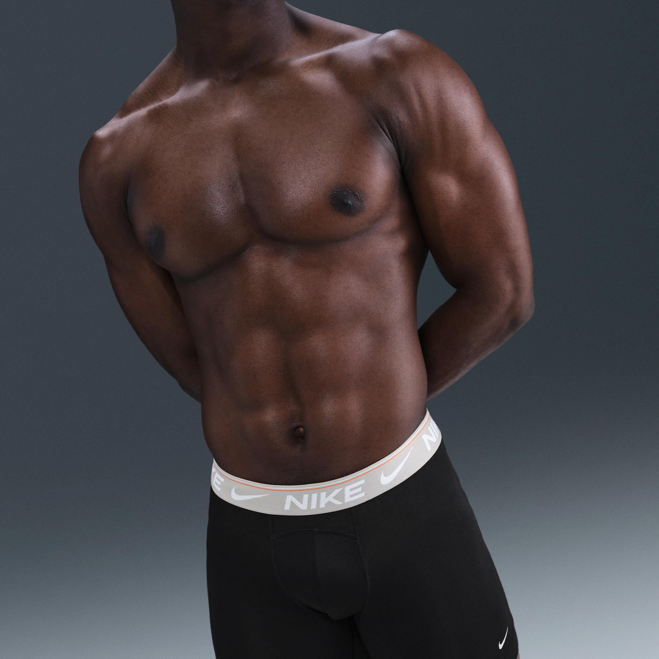 Nike Mens Dri-FIT Ultra Comfort Boxer Briefs (3-Pack) | KE1257-010 Product Image