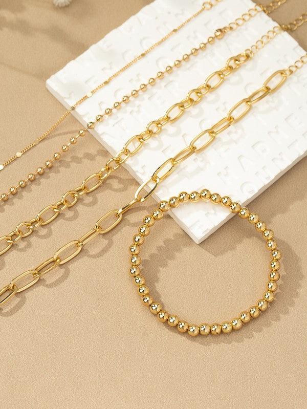 Five Multi Bracelets Set Product Image