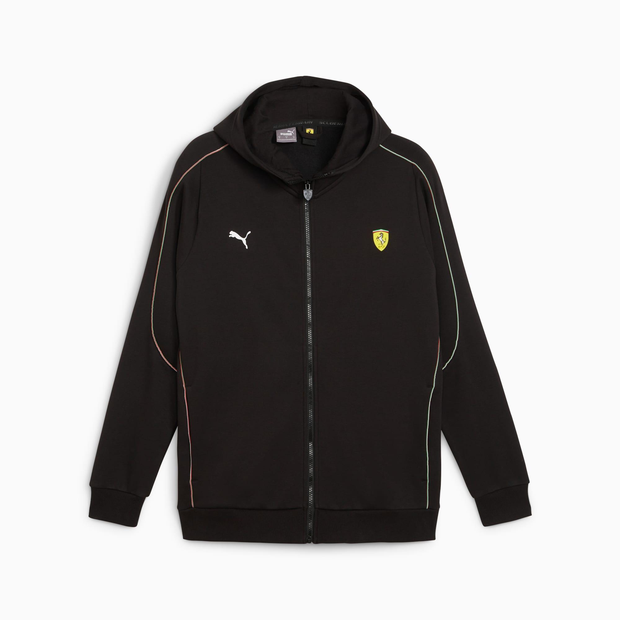 Scuderia Ferrari Men's Motorsport Race Hooded Sweat Jacket Product Image