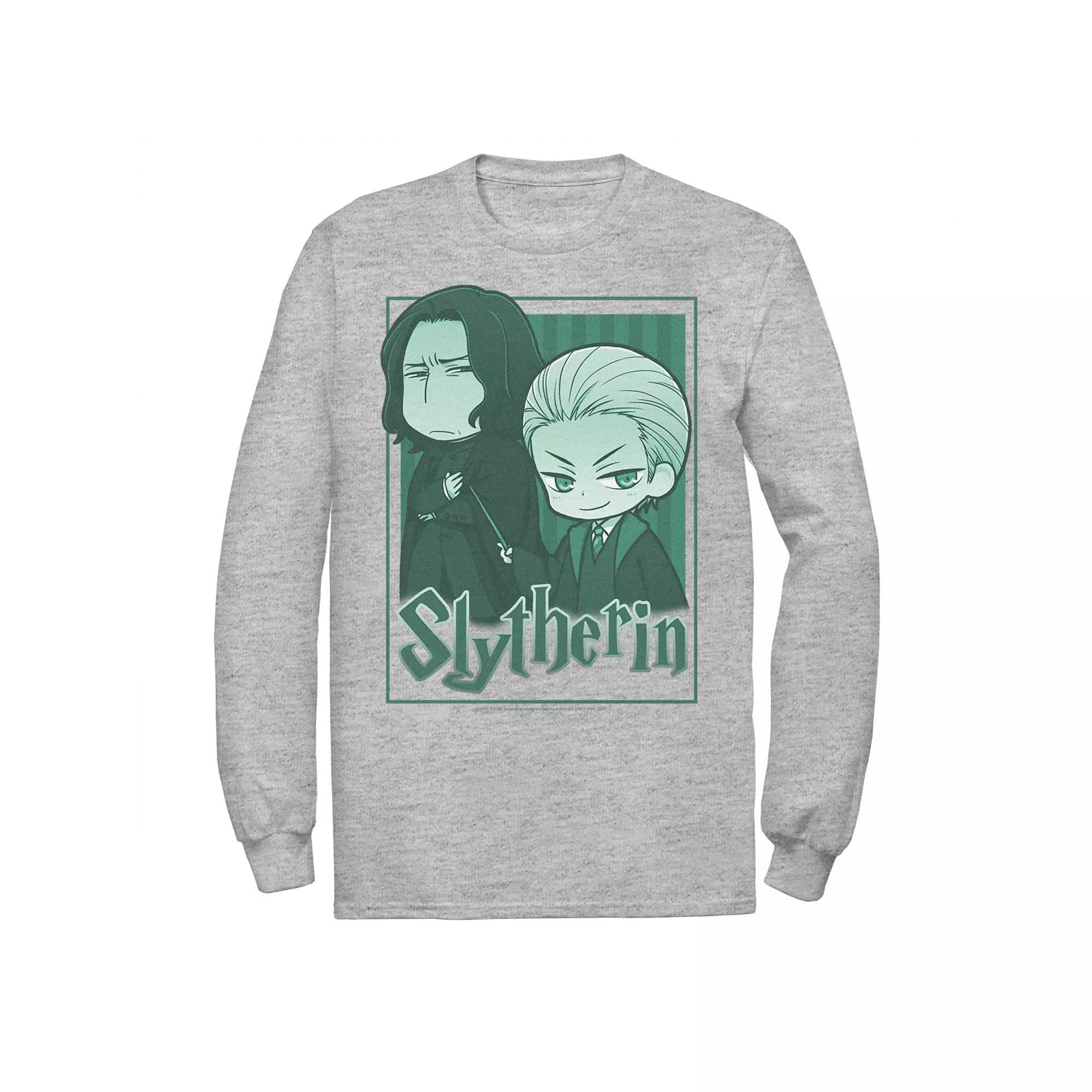 Men's Harry Potter Slytherin Snape & Draco Anime Tee,  Product Image