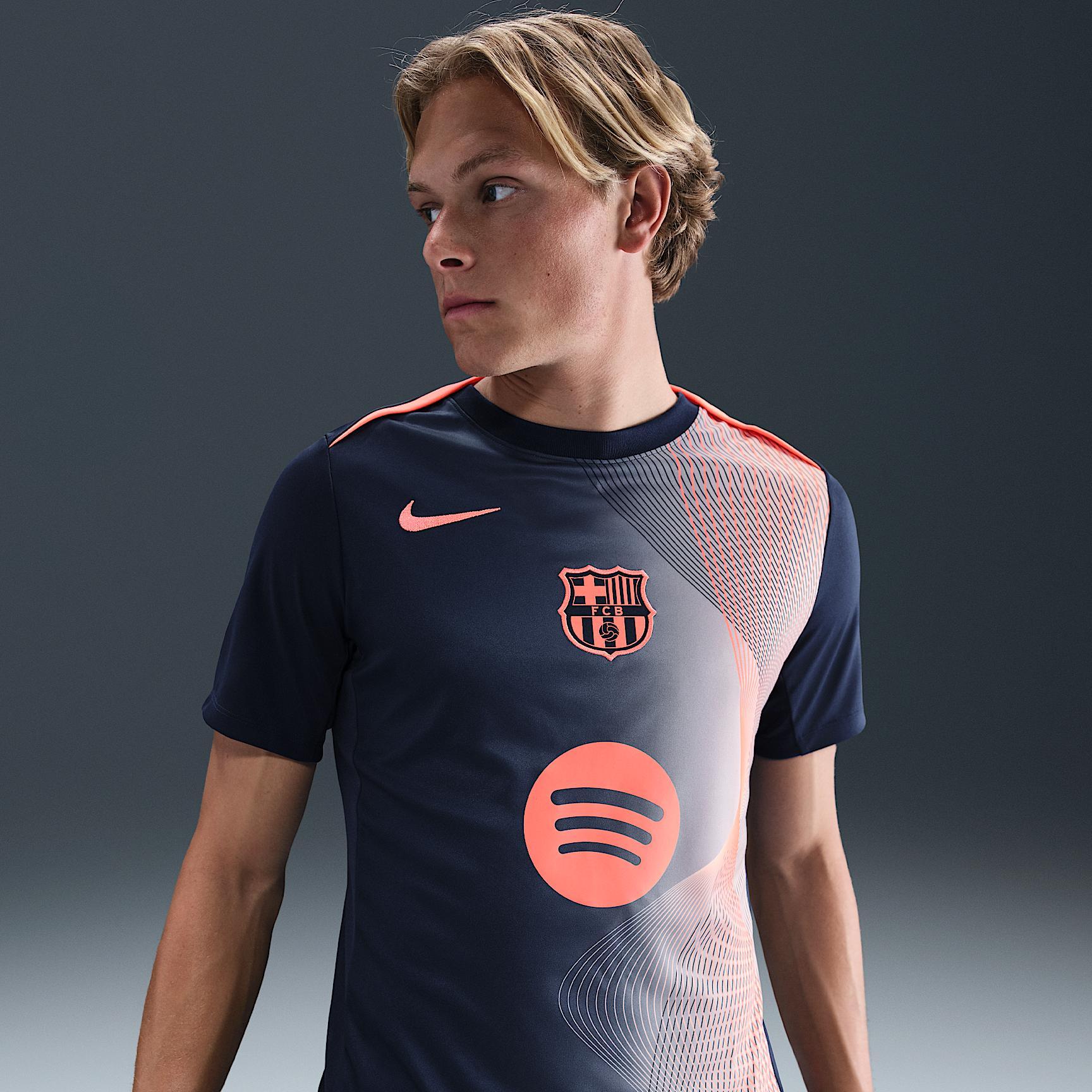 FC Barcelona Academy Pro Third Men's Nike Dri-FIT Soccer Pre-Match Top Product Image