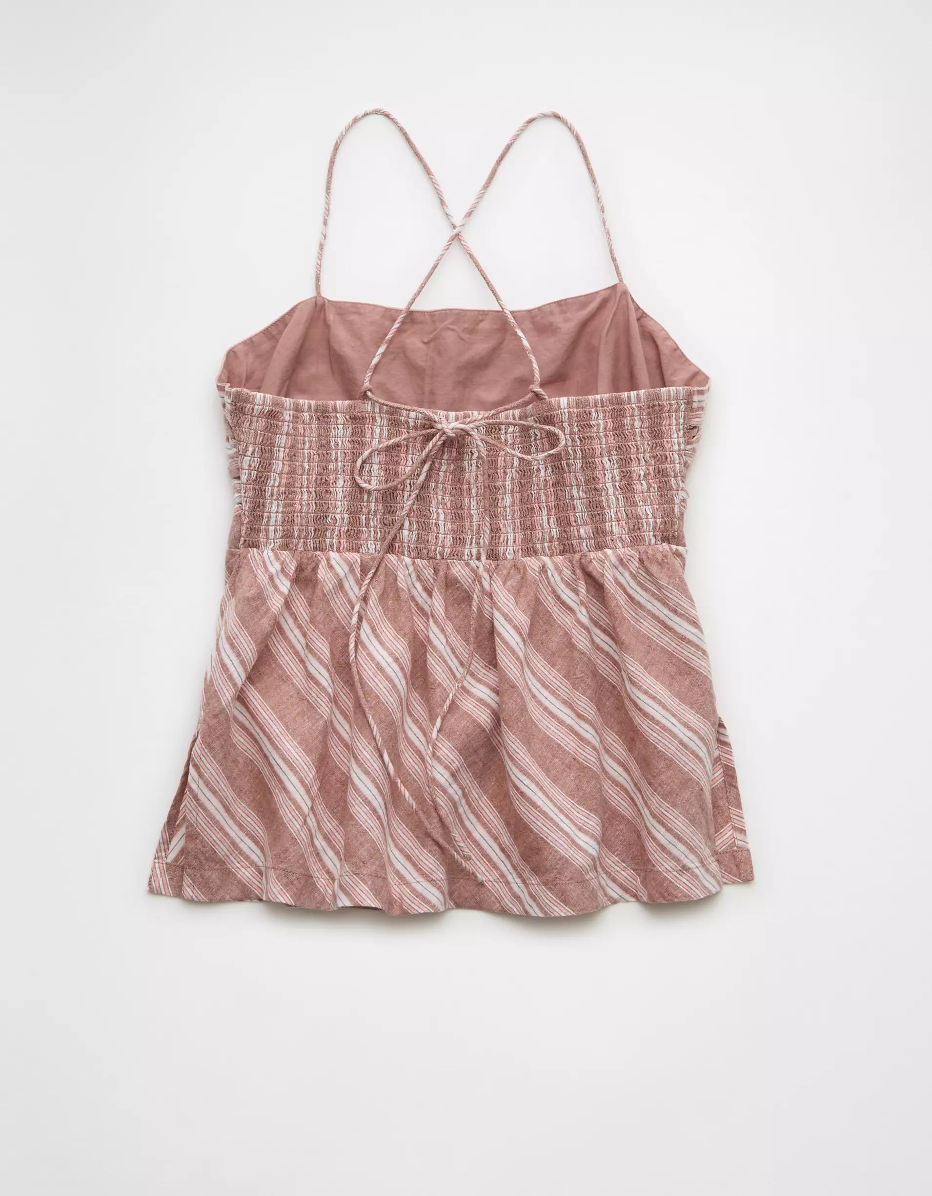 AE Striped Halter Top Product Image