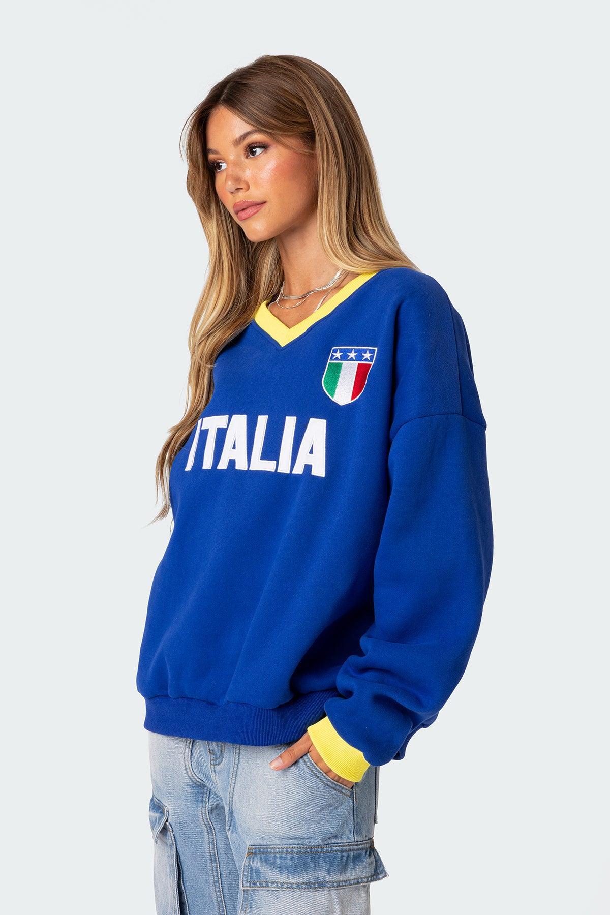 Italy Oversized Sweatshirt Product Image