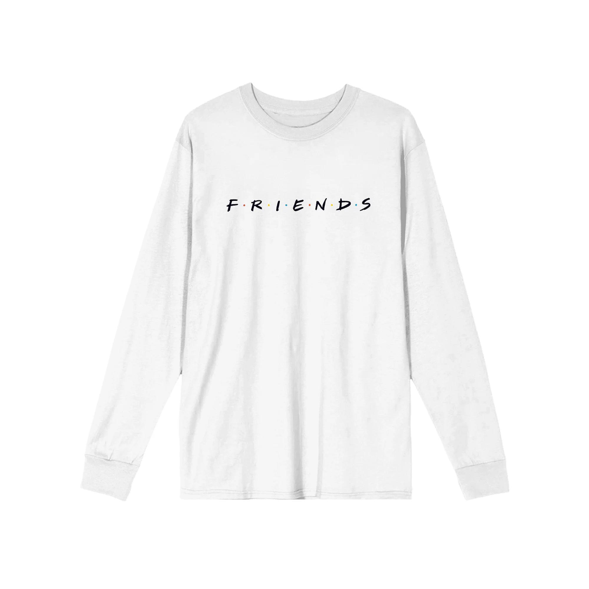 Men's Friends Logo Tee, Size: Medium, White Product Image