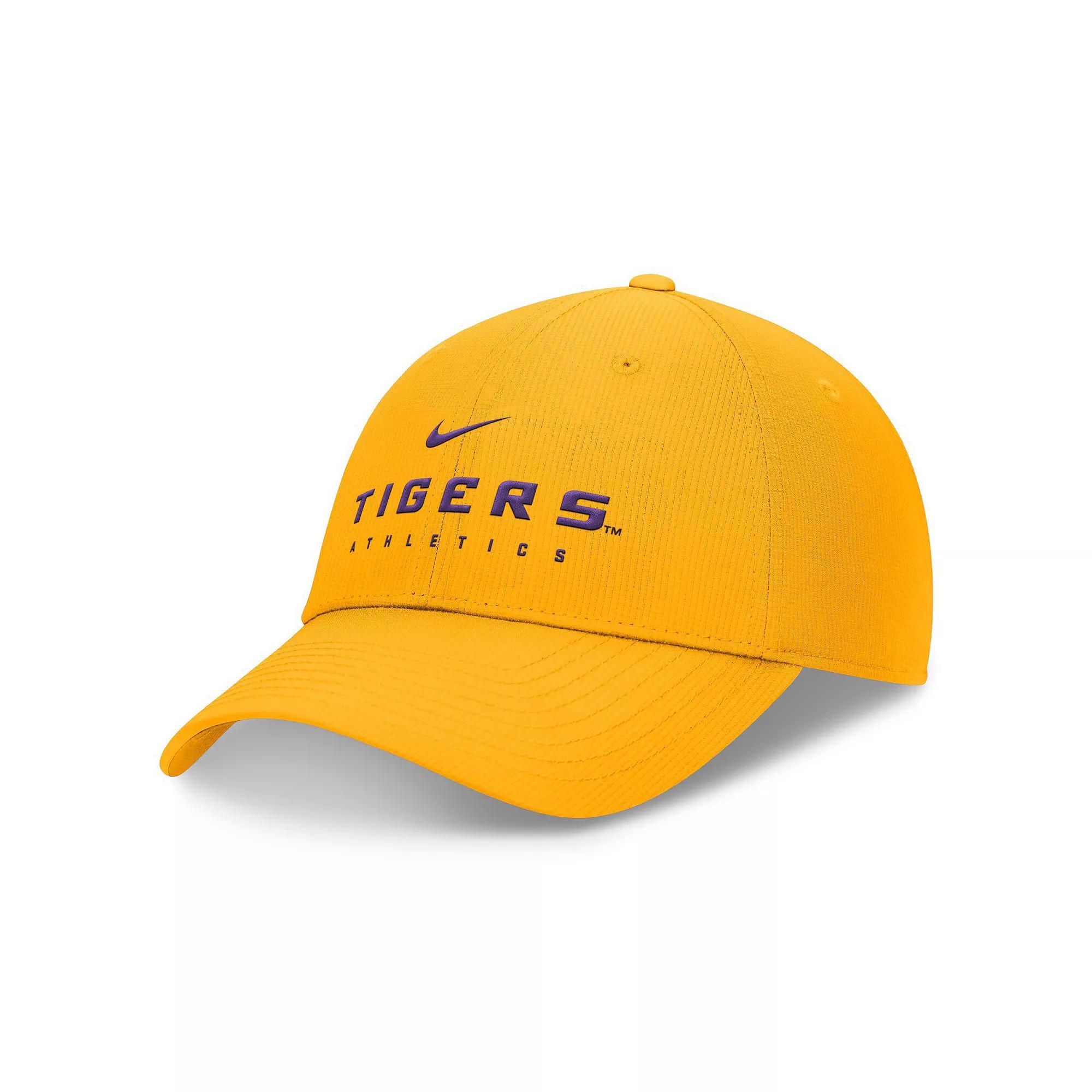 Men's Nike Gold LSU Tigers 2024/25 On-Field Club Performance Adjustable Hat, Size: Medium/Large Product Image