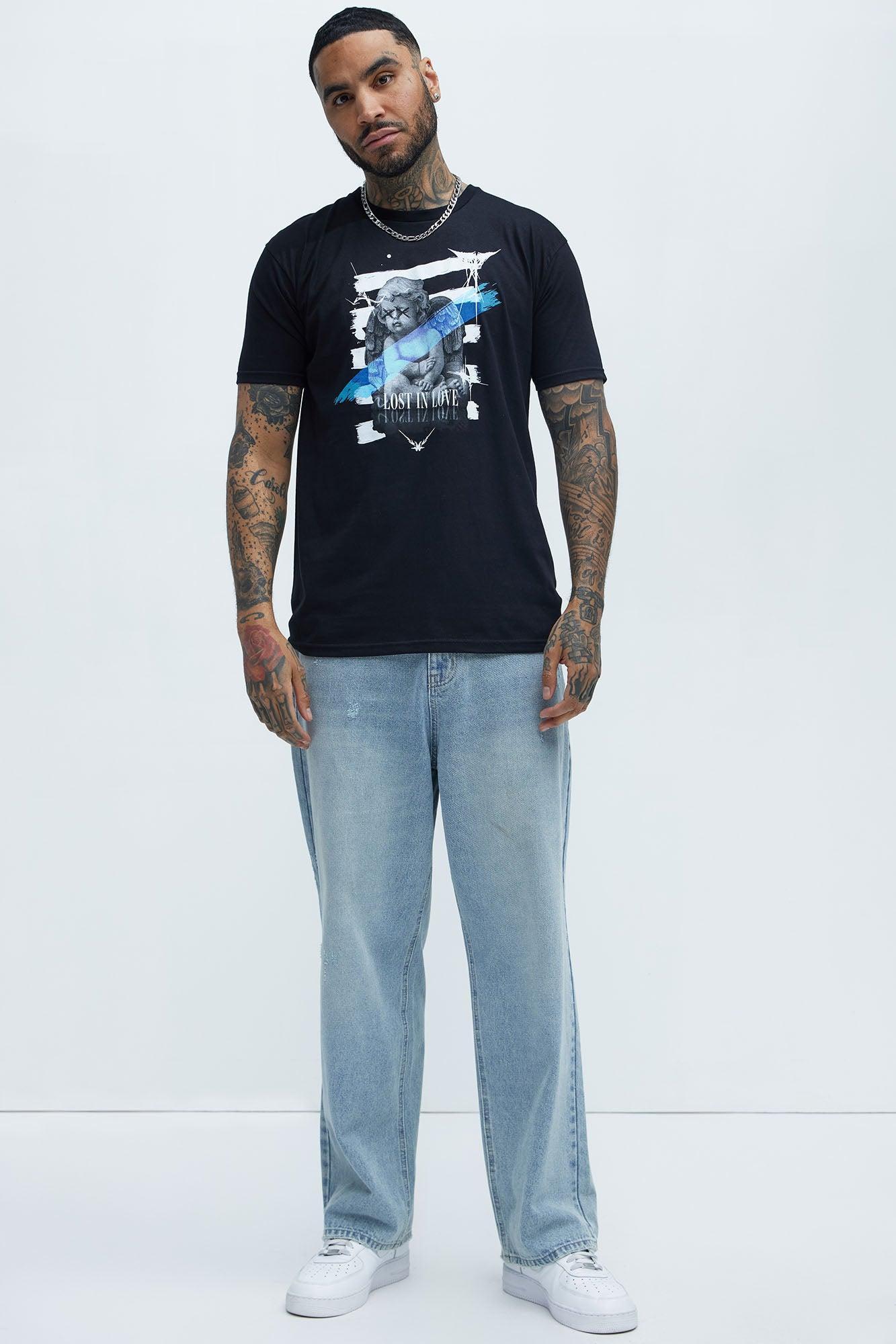 Lost In Love Forever Short Sleeve Tee - Black Product Image