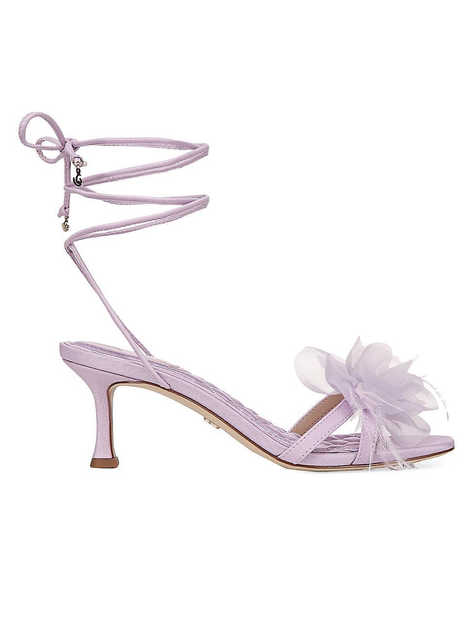 Womens Pammie Floral-Embellished Strappy Sandals Product Image