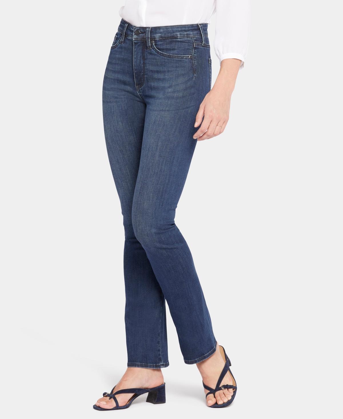 Nydj Womens Le Silhouette High Rise Slim Bootcut Jeans Product Image