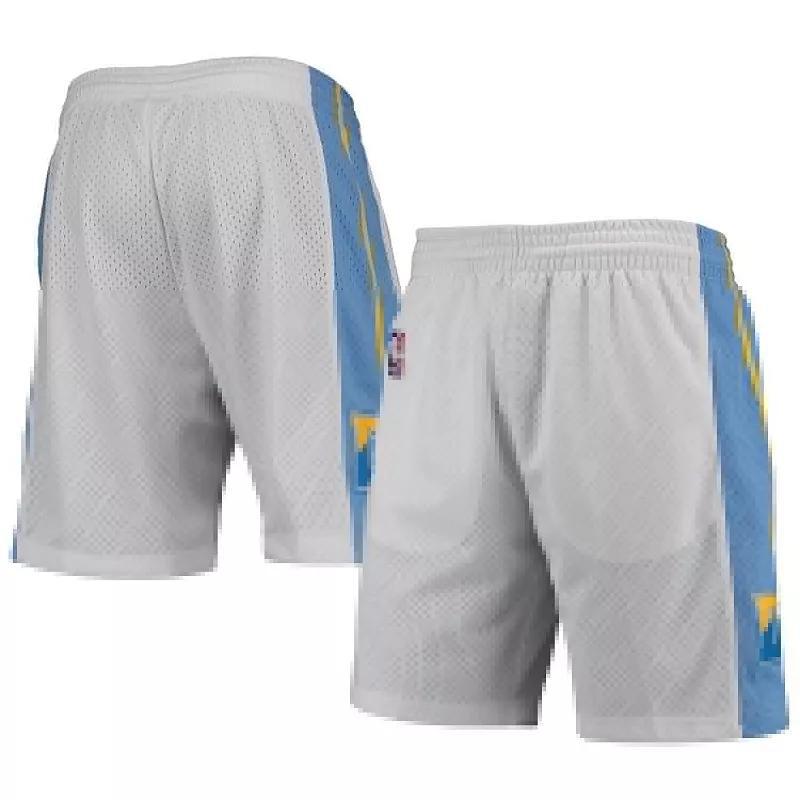 Men's Mitchell & Ness White Denver Nuggets 2006-07 Hardwood Classics Swingman Shorts, Size: Large, Nug White Product Image