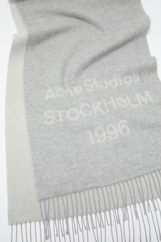 Logo wool scarf Product Image