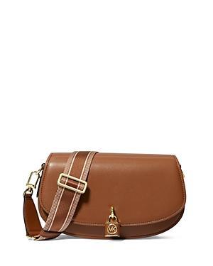 Mila Medium Leather Messenger Bag Product Image