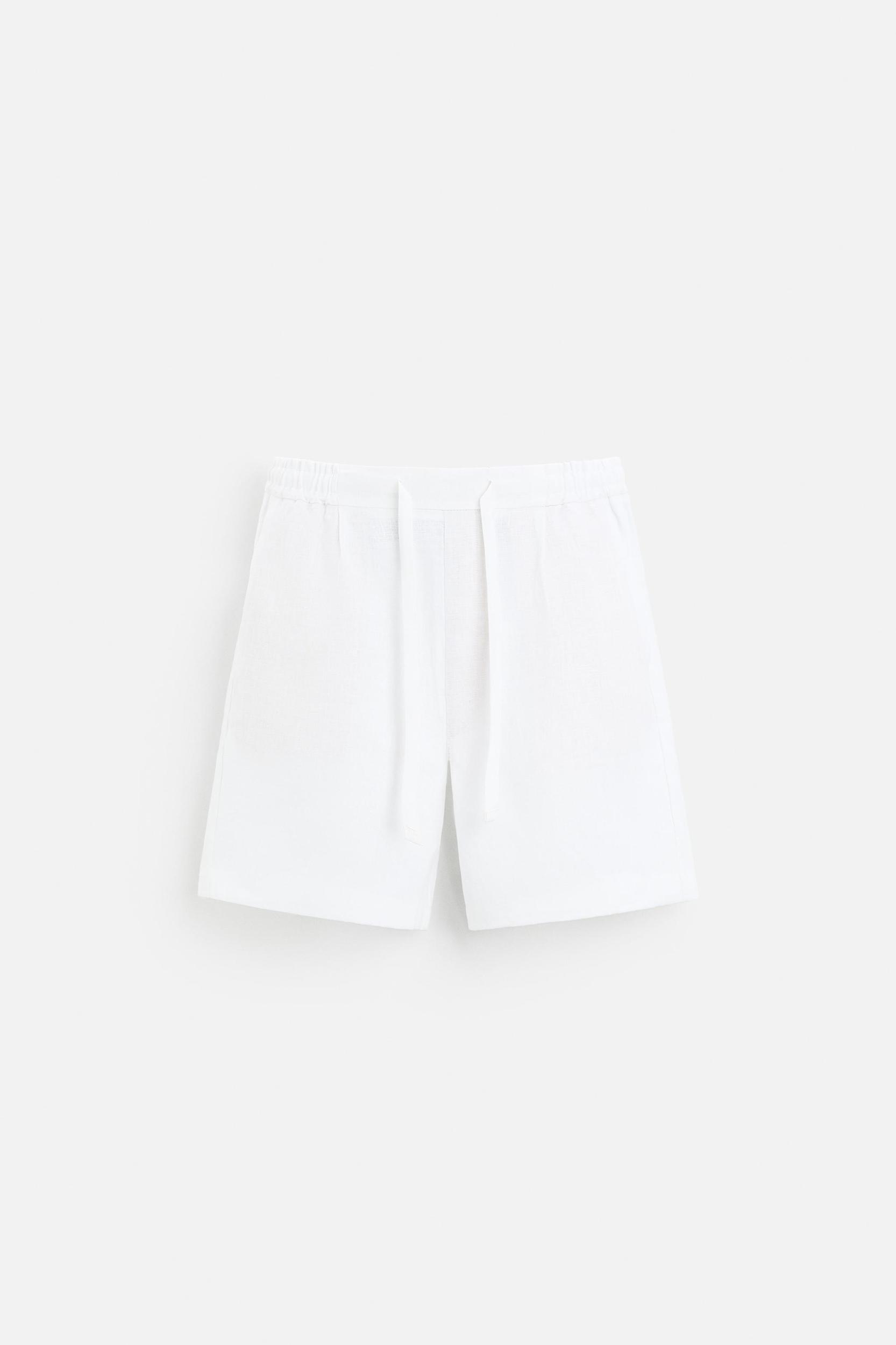 100% LINEN SHORTS Product Image