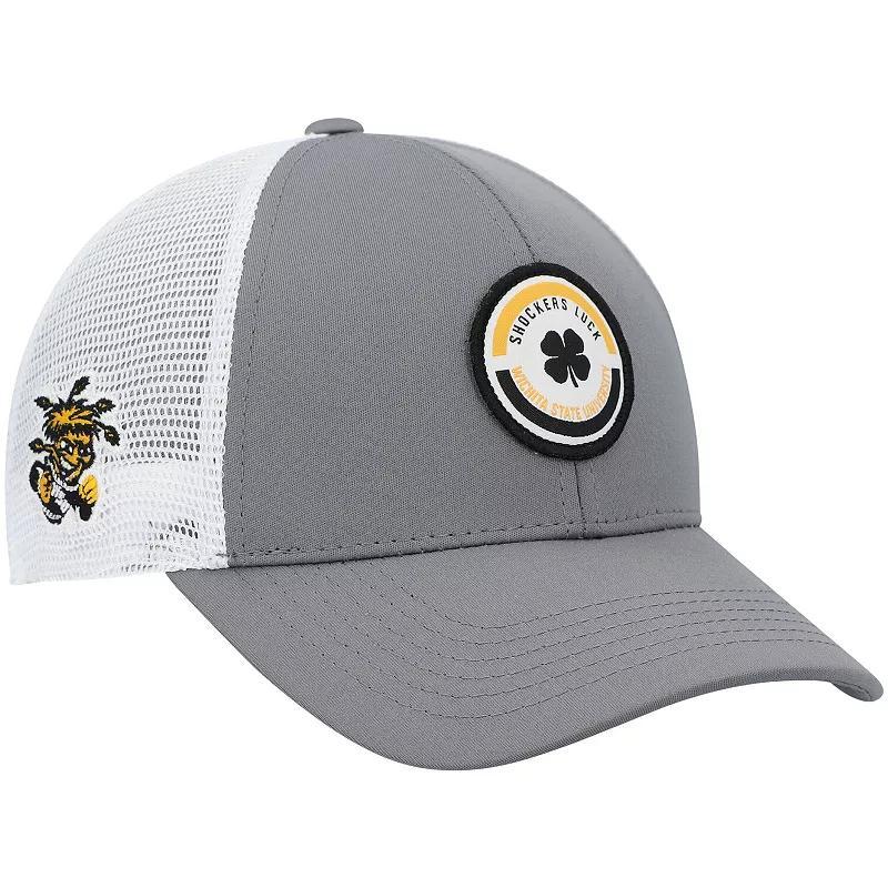 Mens Gray Wichita State Shockers Motto Trucker Snapback Hat Product Image