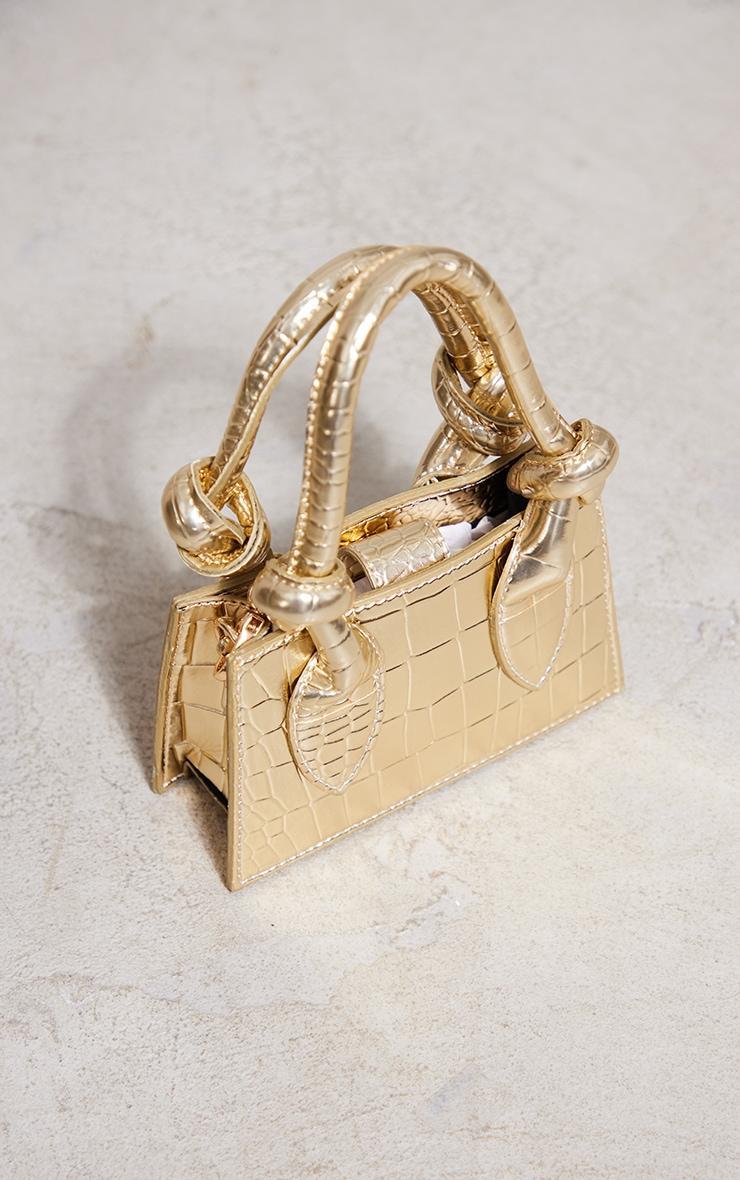 Gold Knot Handle Mini Grab Bag Product Image