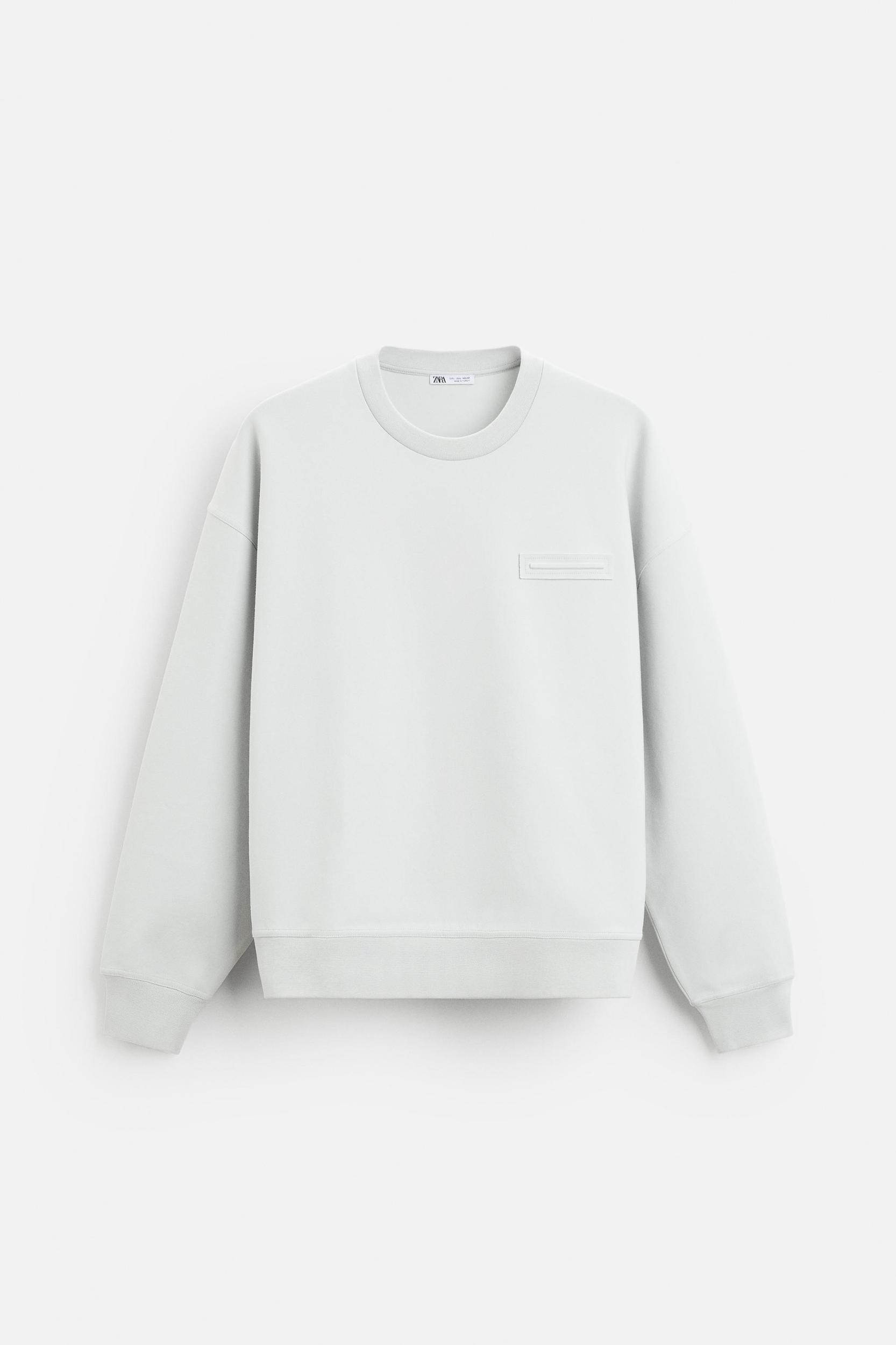 CREW NECK SWEATSHIRT WITH PATCH Product Image