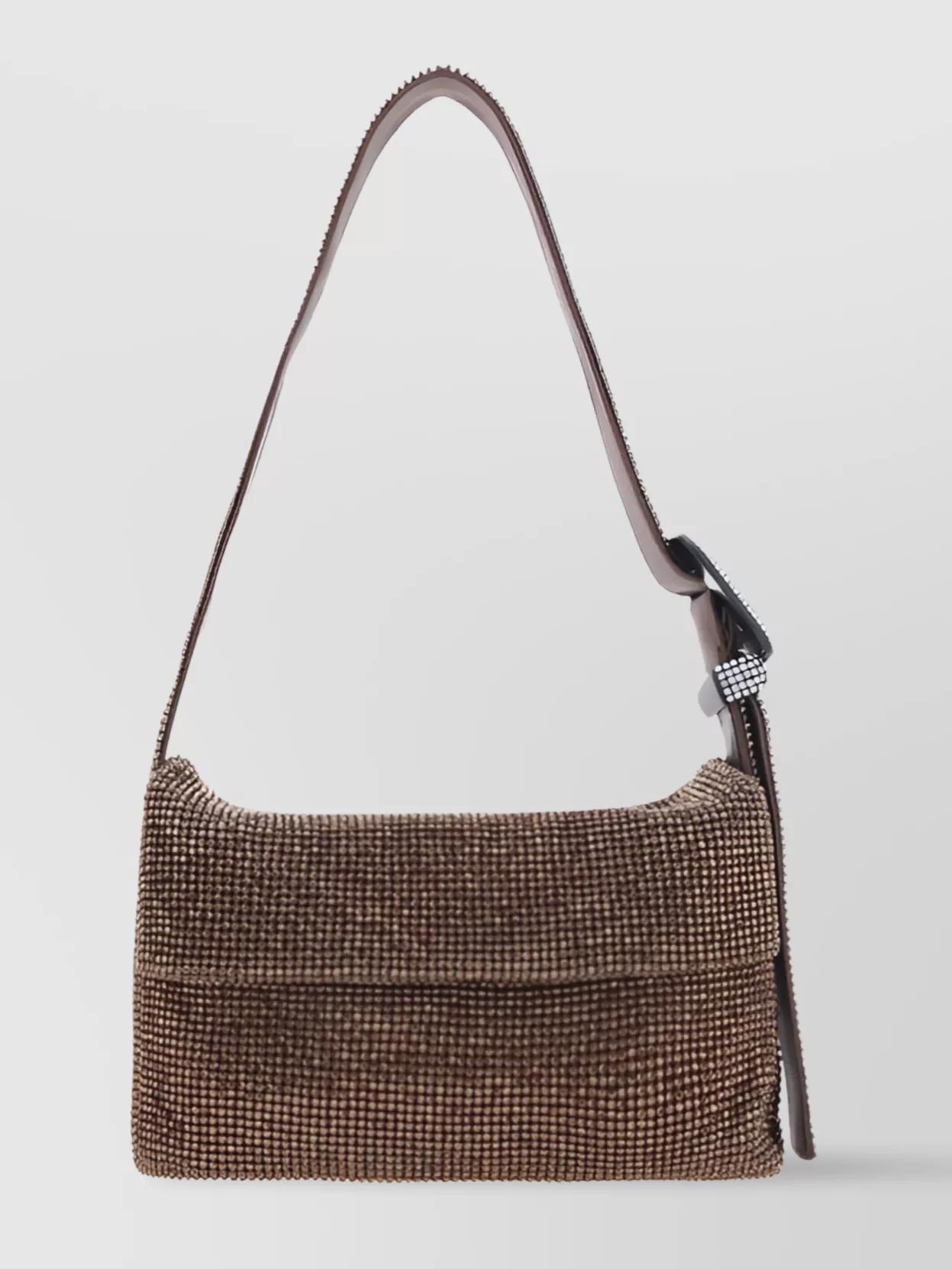 BENEDETTA BRUZZICHES Vitty The Cute Shoulder Bag In Brown Product Image