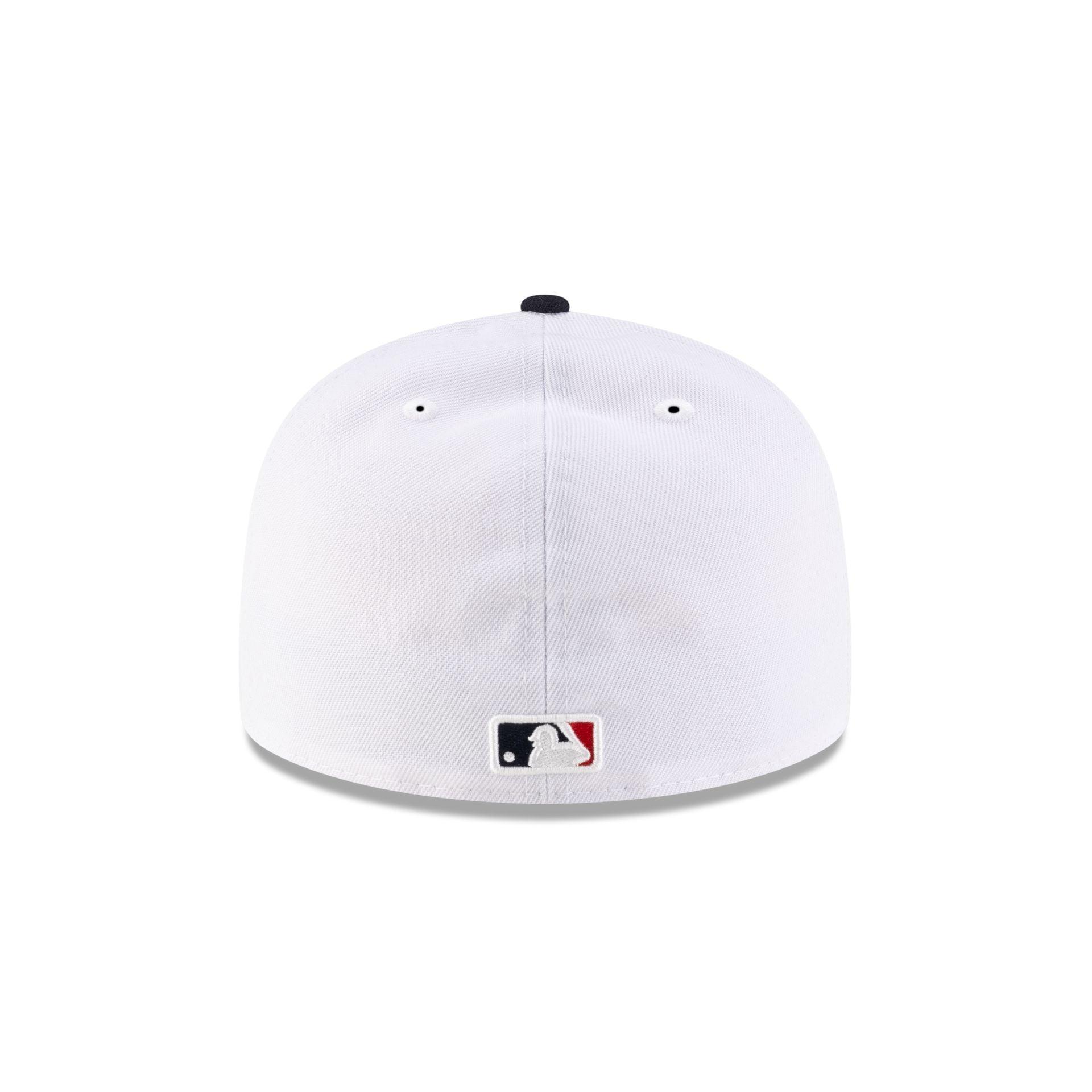 Just Caps League Sidepatch Optic White San Diego Padres 59FIFTY A-Frame Fitted Hat Male Product Image