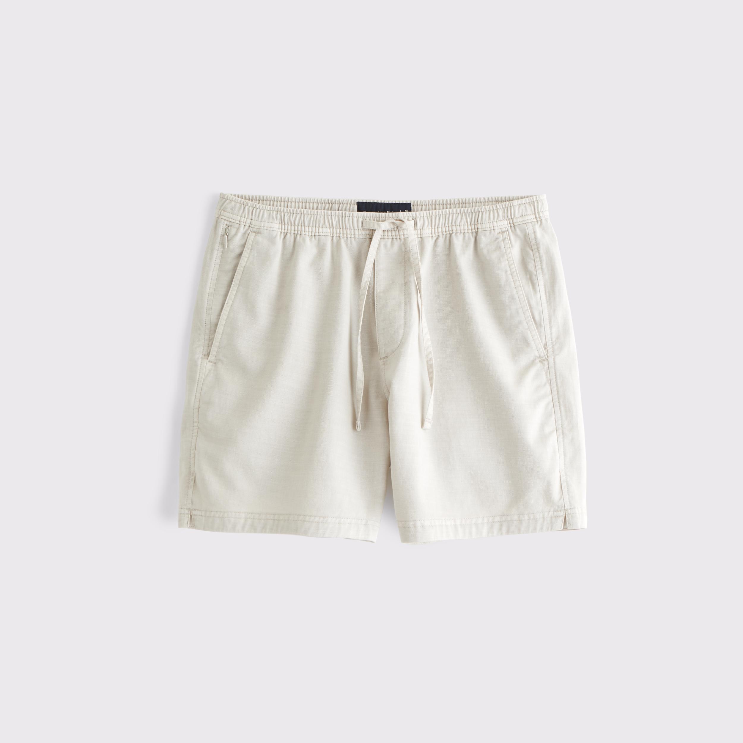 Cotton-Blend Pull-On Short Product Image