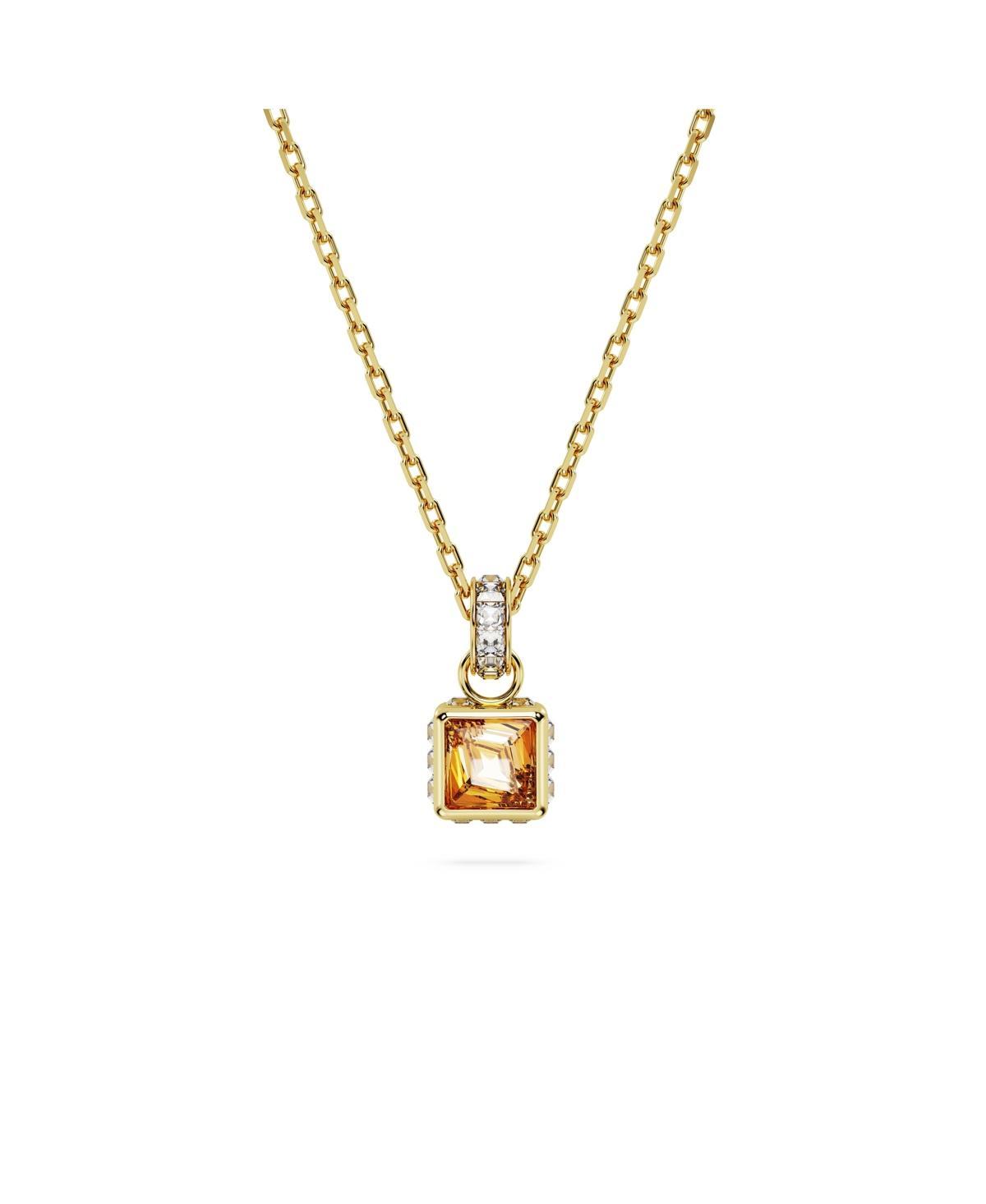 Womens Chroma Matrix Goldtone Pendant Necklace Product Image